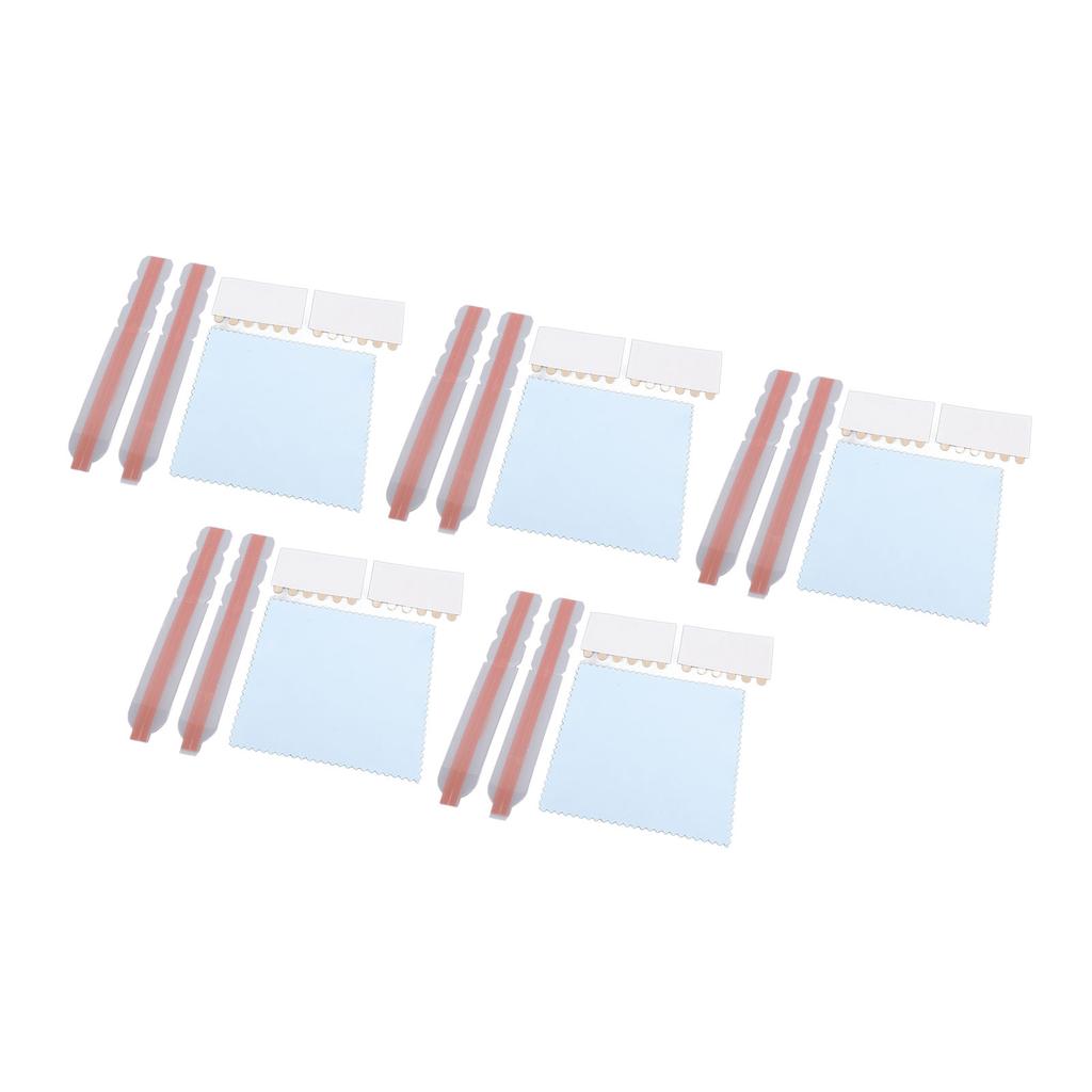 5 Set Privacy Filter Adhesive Strips Double Sided Adhesive Strips with Plastic Slide Mount Holder Ta