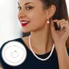 Shell Pearls Jewelry Set Women'S Artificial Jewellery For Ladies