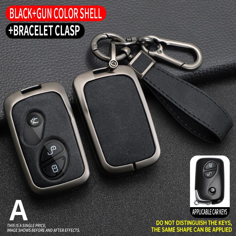 Interior Mouldings Car Key Case Cover Shell Fob for Lexus GX460 RX350 ES350 IS250 GX460 LX570 IS350 GS430 GS300 GS450h