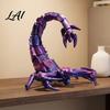 Customizable Pose Monster Toy, Printed Sea Toy 3D Multi-Joint Articulated Figure, Flexible Mythical Deep