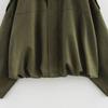 Women's Collared Zipper Button Jacket Outerwear