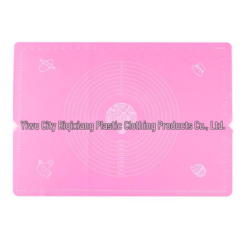 Verdickte Lebensmittelqualität Silikon Knet- und Backmatte - Multifunktionale Küchen-Schneide- und Rollmatte