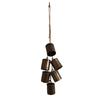 Hangings Bells Iron/Bronze with Bells Old Appearance Christmas Bells Metal Cowbell