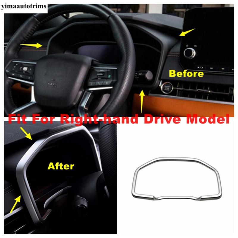 Center Console Dashboard trument Panel Decoration Cover Trim Fit For Mitsubishi Outlander  2024 2025 Interior Accessories