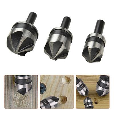 3 Stück Ansenker-Entgrater-Set Hochfest Sparen Arbeit Lange Lebensdauer Nützliche Holz Metall Bohrer Werkstattbedarf