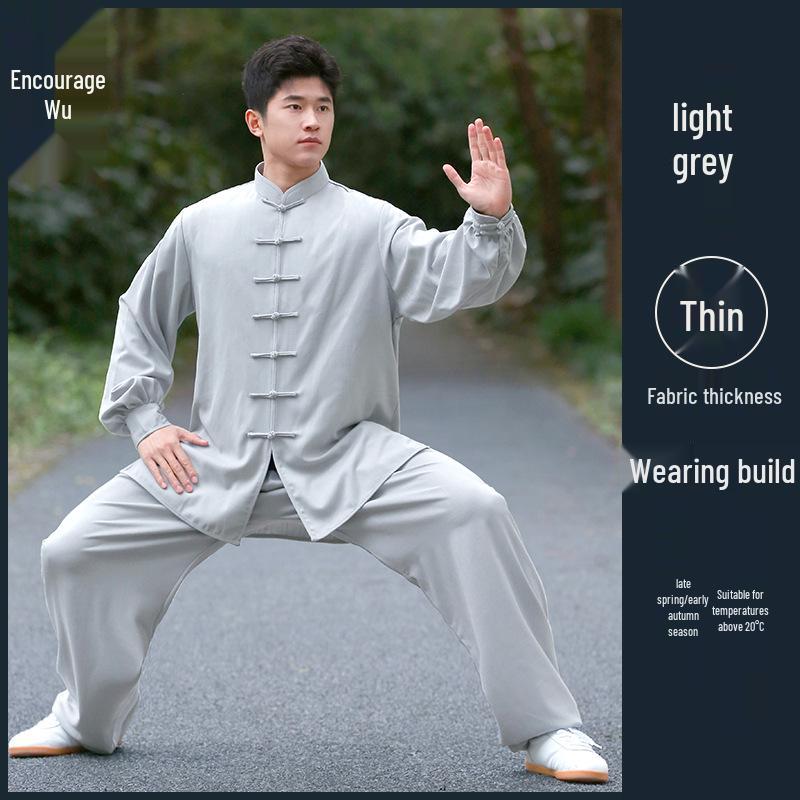 Li Wu High-End Tai Chi Anzug für Damen und Herren für die Herbst-/Wintersaison für die Morgenpraxis