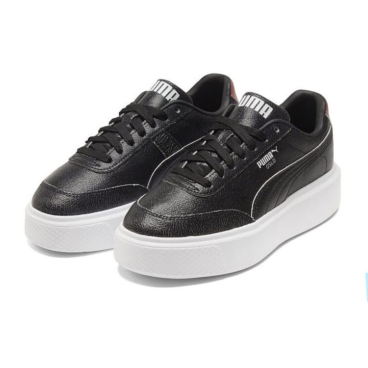 Puma Oslo Maya Casual Durável Tênis de Skate de Cano Baixo Mulher tênis Preto 382243-01