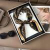 Korean Style High-End Printed Silk Scarf - Versatile Fashion Accessory