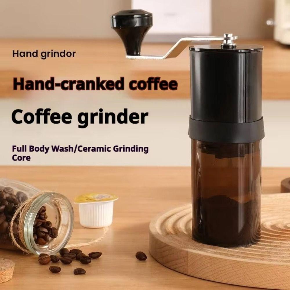 Double Bearing Design Hand Crank Coffee Mill Ceramic Grinding Core Coffee Grinding Machine  Camping