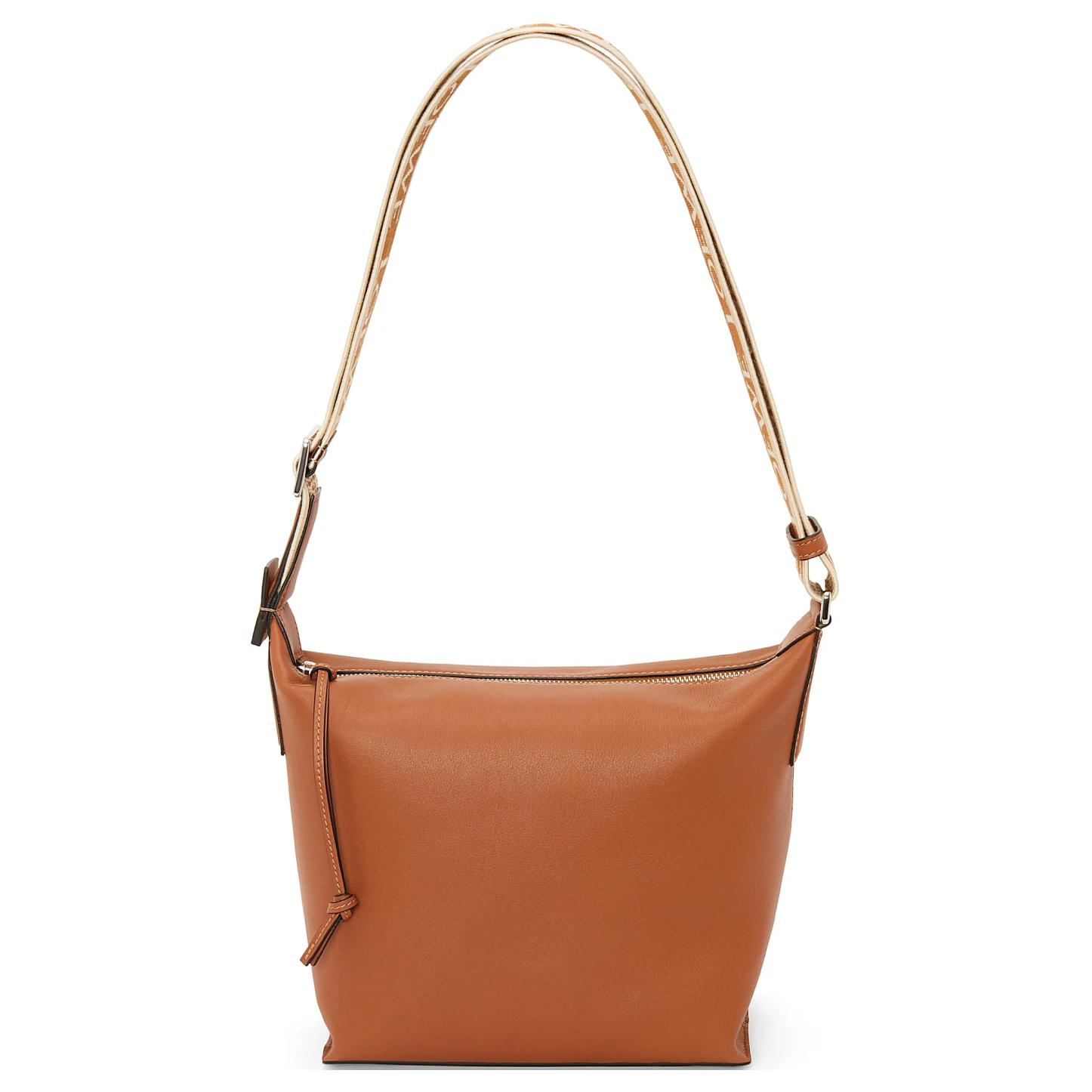 

Loewe Cubi Adjustable Shoulder Strap Zipper Closure Leather Crossbody Bag Small Men Crossbody Bag Brown B906Q63X04-2530 Basic Set (Bag+Dust Bag)