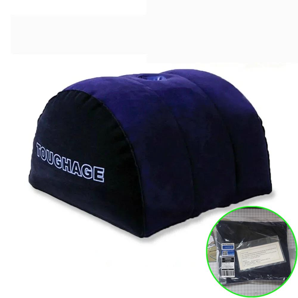 Toughage Soft Comfortable Inflatable Sex Pillow Cushion Enhanced Erotic Sex Positions Wedge Sexual Life Adult Game Furniture