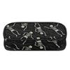 Pencil Case Large Capacity Smooth Zipper 300D Polyester with Main Compartment Mesh Pocket and Pen Slots for Teens and Students