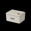 ZISIZ Insulated Microwaveable 2-Layer Stainless Steel Bento Box with Bag