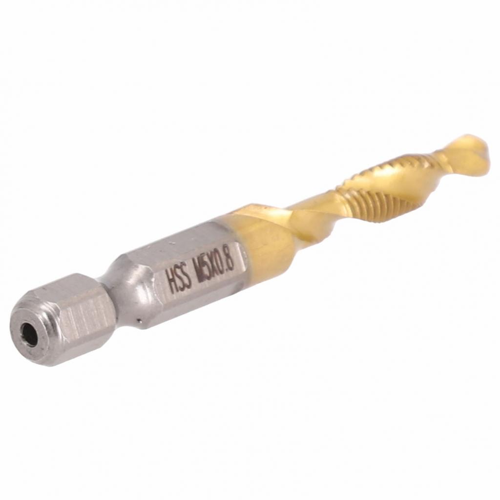 Hex Shank Metric Tap Hole Tapping Chamfering In Titanium