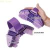 H4GF Spazzola Flessibile per Cavalli Setole Morbide Strumento di Pulizia per Cavalli per Toelettatura Confortevole ed Efficace Durevole