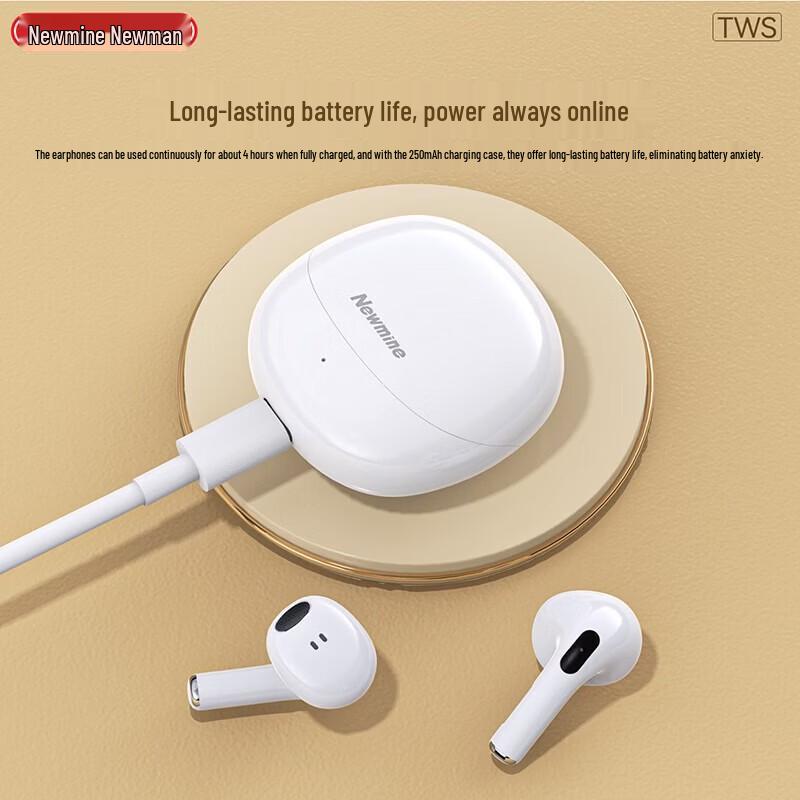 Newmine T11 TWS Semi-in-ear Bluetooth Earbuds