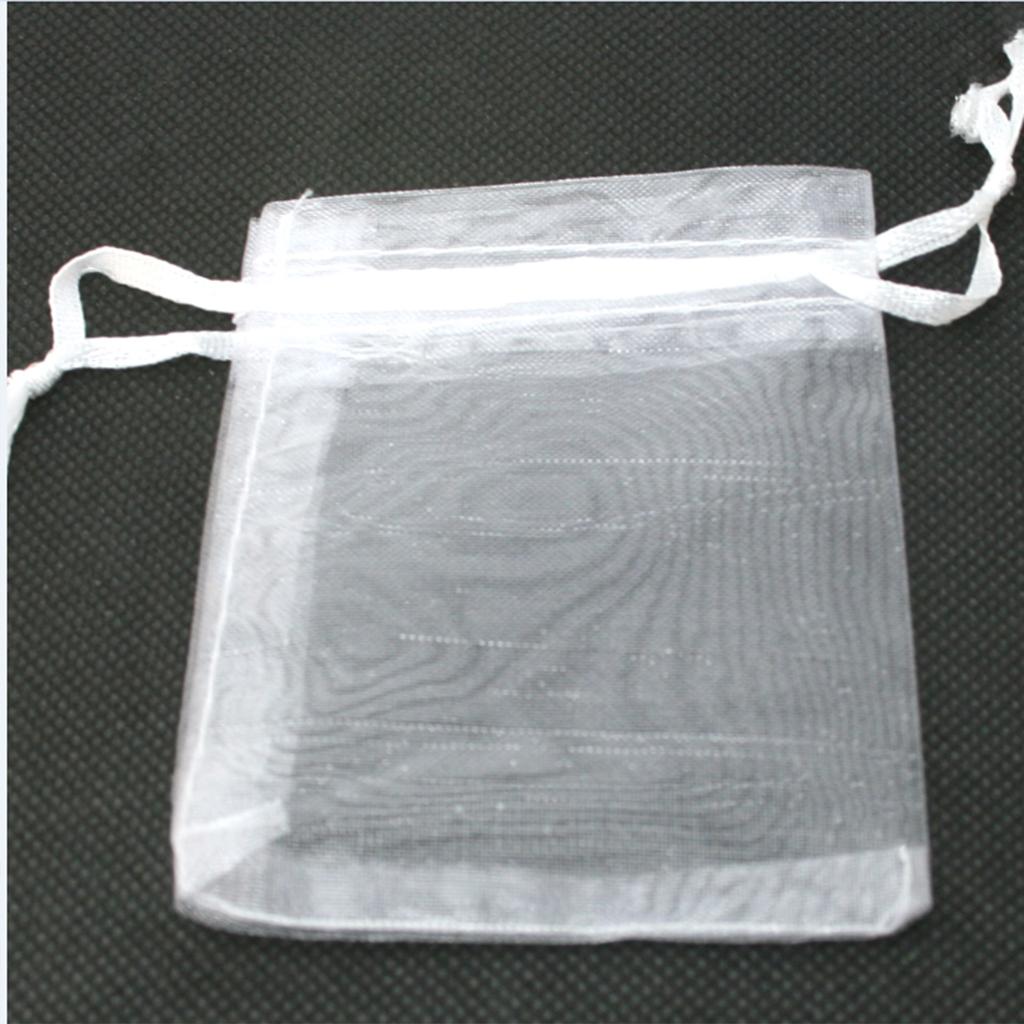 10Pcs Organza Bags Jewelry Candy Gift Pouch Bags Wedding Xmas Favors