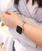 Dijiji Apple Watch 9/8/7/6/5/4/Se/Ultra/38/40/41/45/499Mm Stainless Steel Slim Metal Chain Strap Band