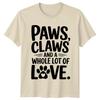 Paws Claws And A Whole TShirt Veterinarian Veterinary Gift For Him And Her