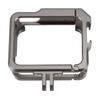 Aluminum Frame Cage for GO 3S for GO3 Action Camera Protective Cage Case Housing Protector with Cold Shoe Mount for