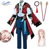 Rail Honkai Star Jiao Qiu Cosplay Costume Set Fox Fairy Anime Game Character