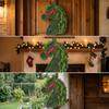 Horse Head Wreath Christmas Horsehead Decor Artificial for Homeowners, Decorators,