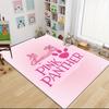 Pink Panther Logo Carpet Rug Soft Washable Antislip Home Living Room Sofa Mats Personalized Christmas Rug