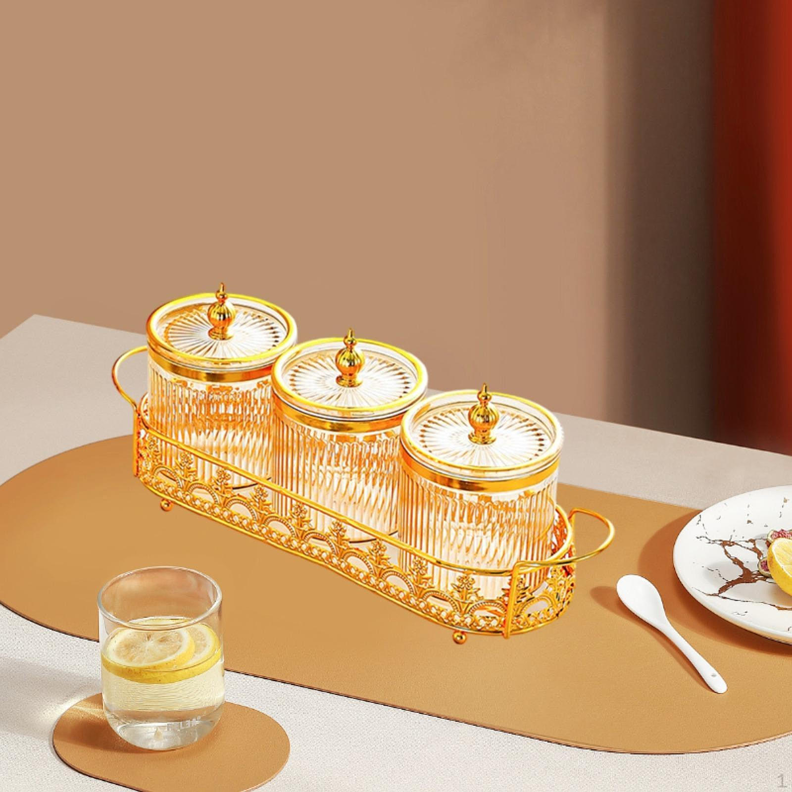 

Тарелка с сухофруктами, закуска, хранение продуктов, конфеты, орехи, блюдо с крышкой, разделенные сервировочные тарелки для 3 grid коричневый