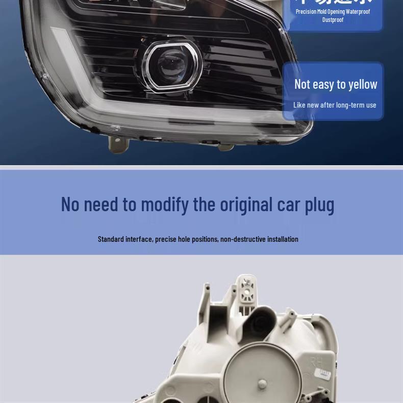 Dongfeng Tianlong LED Dual Projector Headlight with Flowing Turn Signal