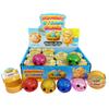 Glitter Dumpling Squishy with Box Dumplings Sensory Steamer Soft TPR Dough Ball for Decompression Fidget Toy Stress Relief Gift
