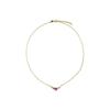 Collier Luxenter en argent 925 et zircon multicolore finition or 18k - Narxo