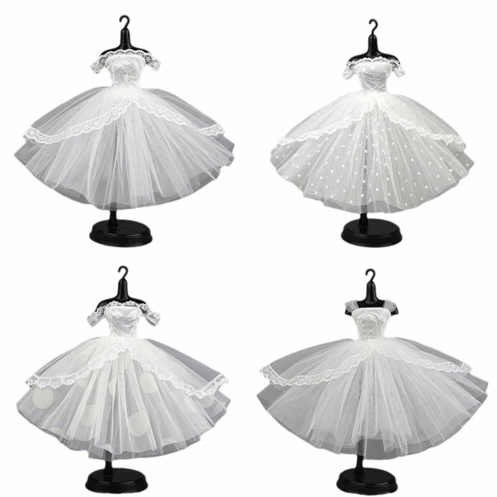 Mini Black Princess Dress Lace Tutu Doll Clothes Cute Doll Dress Dolls