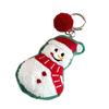 Lovely Santa Schoolbag Pendant Keychain Christmas Tree Sweet Santa Cartoon Charm for Boys Girls Vending Machine
