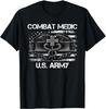 Vintage Army Combat Medic Veteran Gift for US Army Veteran T-Shirt Size S-5XL Unisex T-Shirt