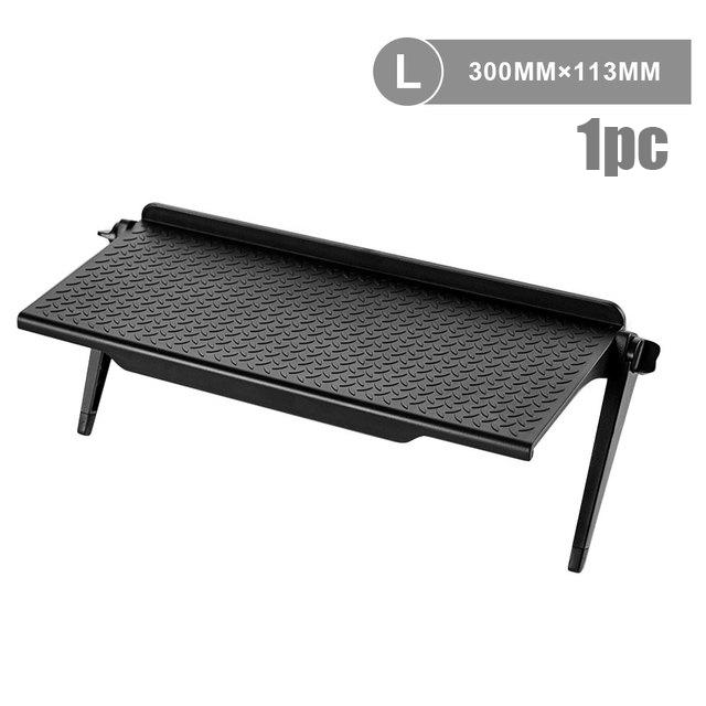 2pcs Rack Tv Monitor Organizer Screen Top Storage Shelf Holder Practical Home Storage Computer Office Multi-functional Organizer