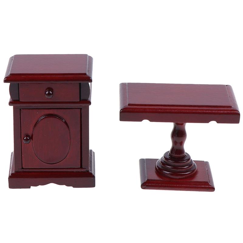 Dollhouse Miniature Wooden Room Furniture 1:12 Accessories Toys For Children