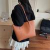 2025 Autumn New Simple Retro Large-capacity Tote Bag Women's Casual Fashion Shoulder Bag Class Commuter Bag