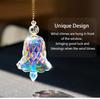 Rainbow Crystal Wind Chime Window Hanging Bell Glass Pendant Sun Catcher Christmas Decoration Home Decoration Garden Decoration