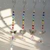 Exquisite Butterfly Prism Pendant Unique Window Hanging Suncatchers Crystal Wind Chime  Balcony