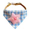 Cute Pet Triangle Bib Adjustable Cat Cartoon Bib Fashion Pet Water Scarf  Cat