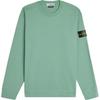 Garment Dyed Sweatshirt Light Green Men Tops 801563750-V0052