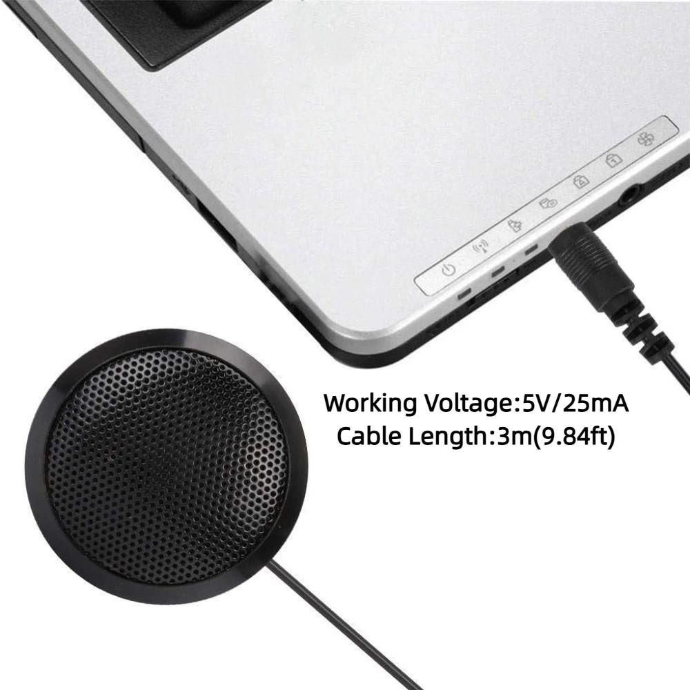 Condenser Mic USB Conference Microphone Omnidirectional Desktop Mic  For Chatting