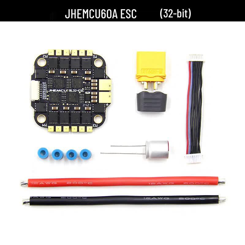 JHEMCU F745 Flight Controller 60A 4-in-1 ESC Stack