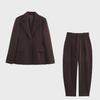 Women's Three-Piece Suit: Jacket, Trousers & Hip-Skirt - Stylish & Versatile for Commuting