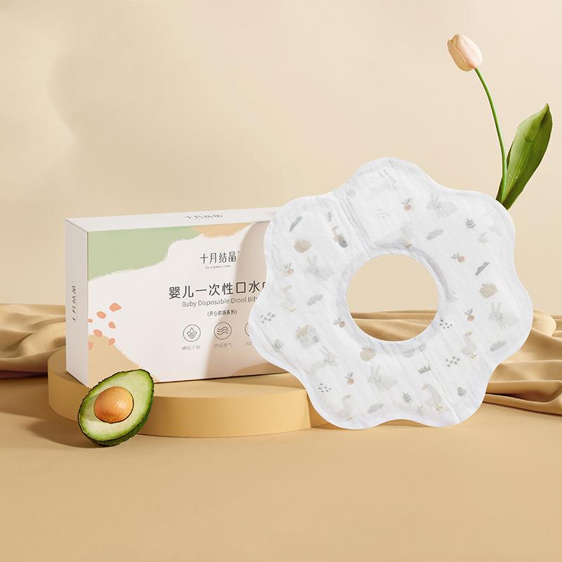 

Одноразовое полотенце для слюны Детский нагрудник для кормления новорожденных Портативные летние детские мягкие нагрудники для кормления Набор из 20 штук