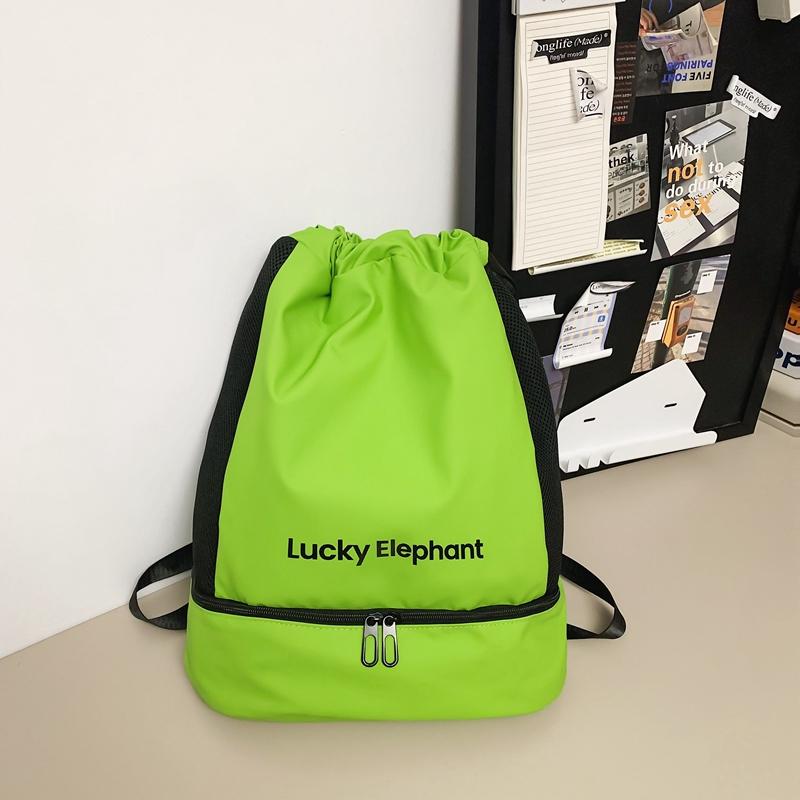 Dry and Wet Separate Gym Bag Women's Separation Shoes Bags Sports Swimming Yoga Bag Outdoor Lightweight Backpack