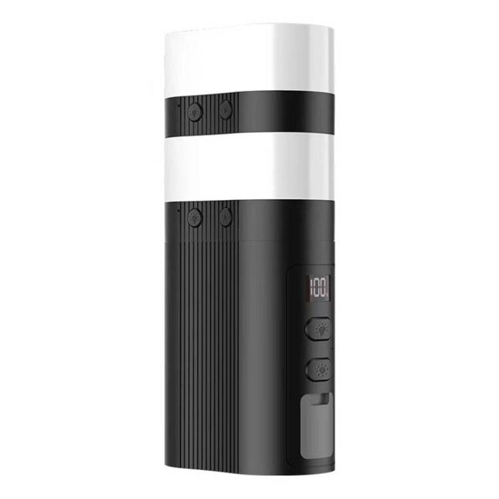 Magnetic Detachable 2-in-1 Camping Light + Emergency Charge Real-time Display Screen Colorful