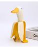 Funny Cute Cartoon Duck Banana Resin Decoration - Creative Home or Birthday Gift