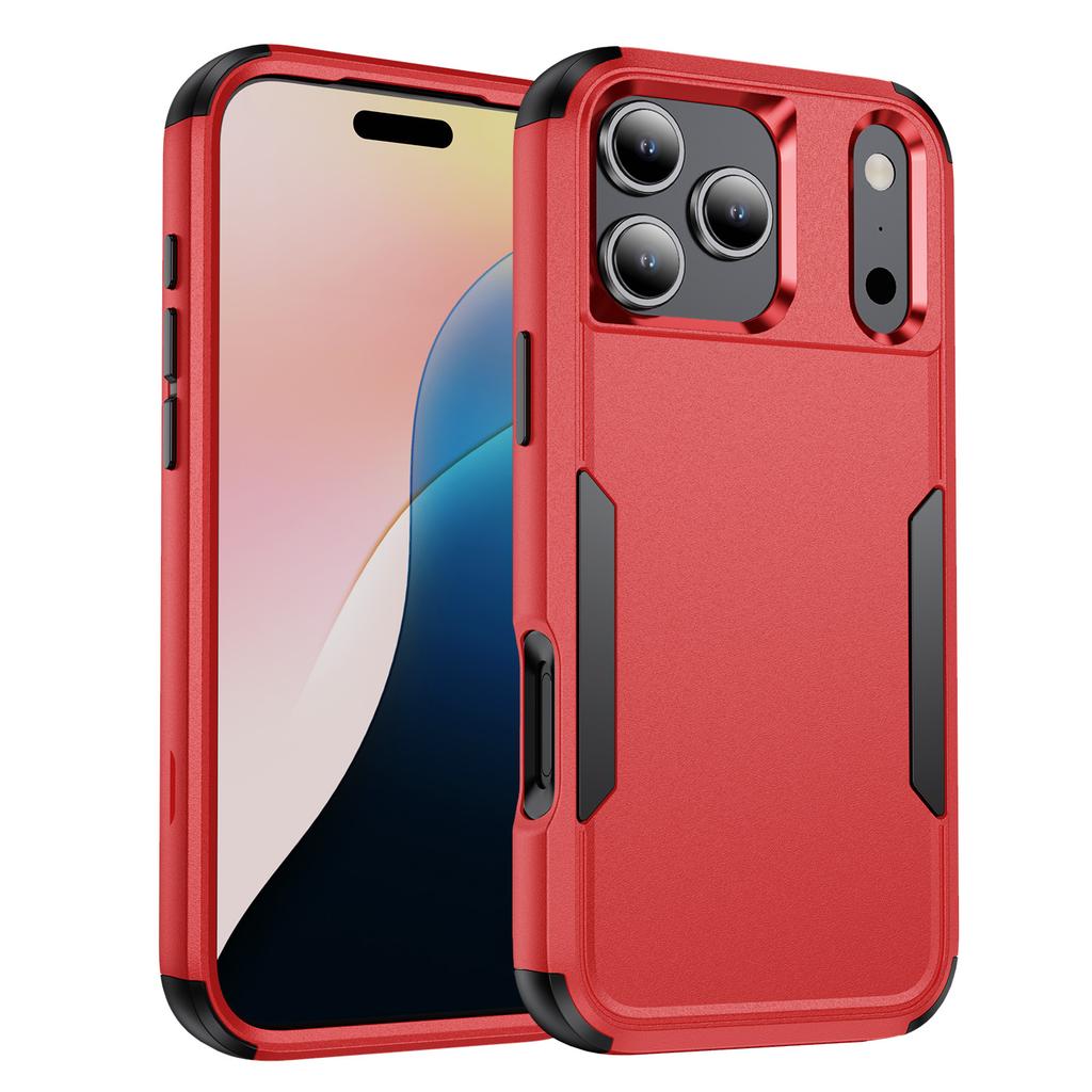 For iPhone 17 Pro Max Case 3 in 1 Shockproof TPU PC Phone Cover