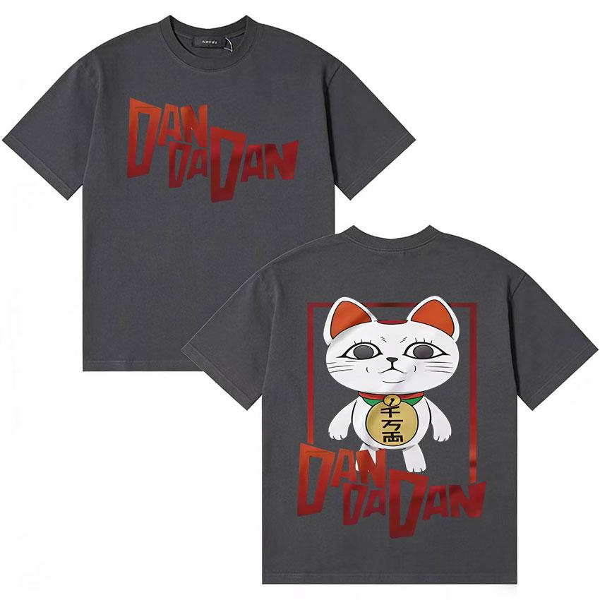 Japanese Unisexga Dandadan Tshirt Hipster Unisexs Women Hip Hop Tshirts Summer High Quality Casual Cozy Short Sleeve T Shirt Unisex